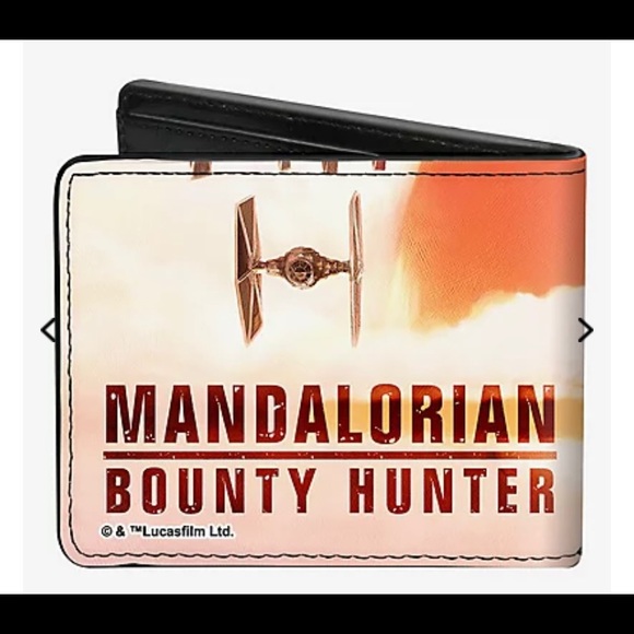 NWOT HT Star Wars Bounty Hunter Bifold Wallet - Picture 2 of 5